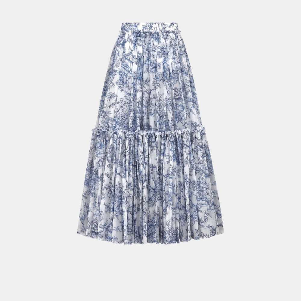 Dior o1bcso1str0524 Skirt in White & Blue - image 2