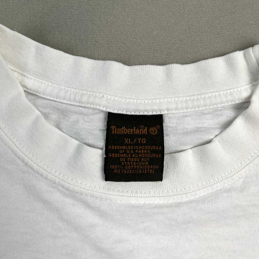 Vintage Timberland T-Shirt Adult Large White Logo… - image 6