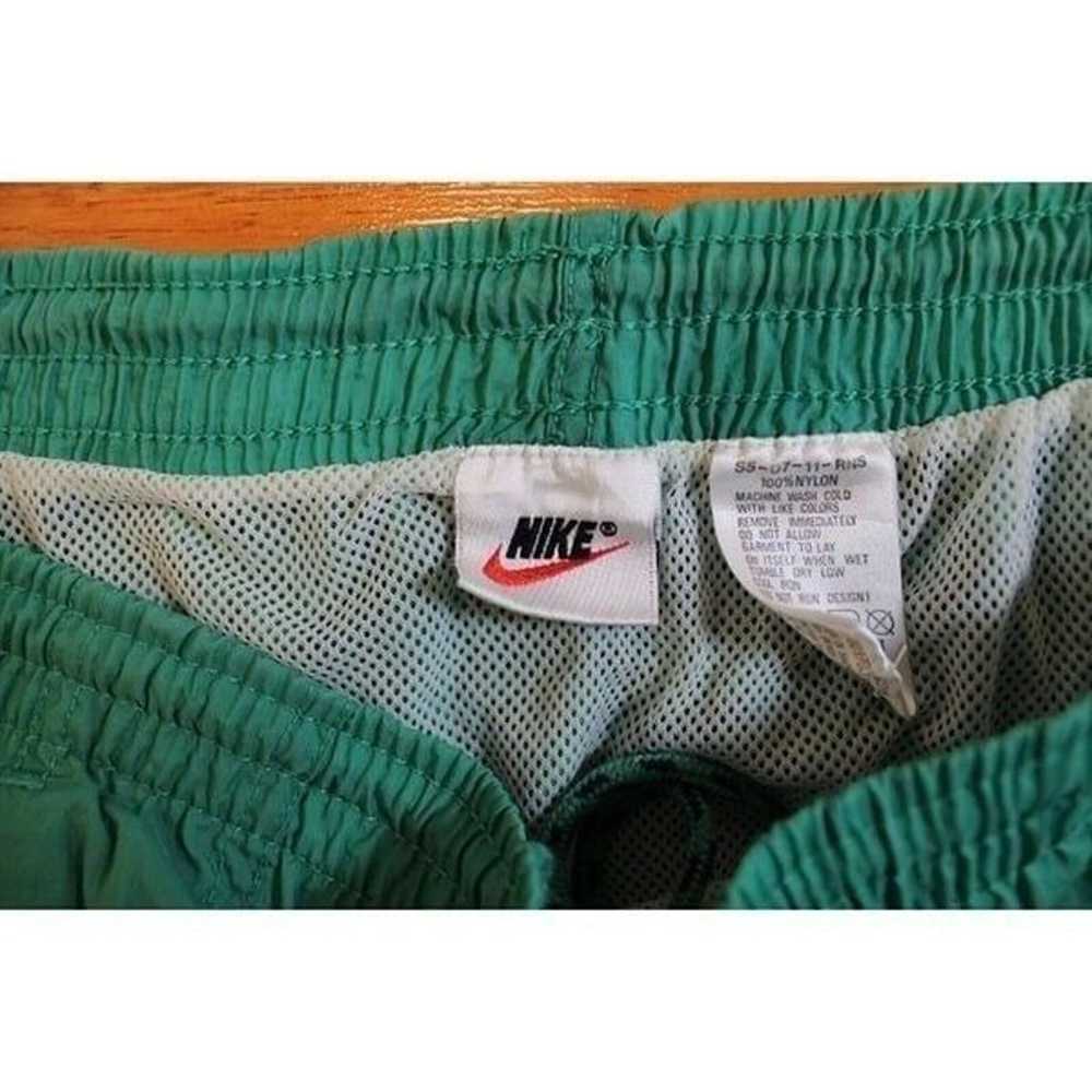 Vintage 90's Nike Nylon Shorts Green XL 2K28UG - image 4