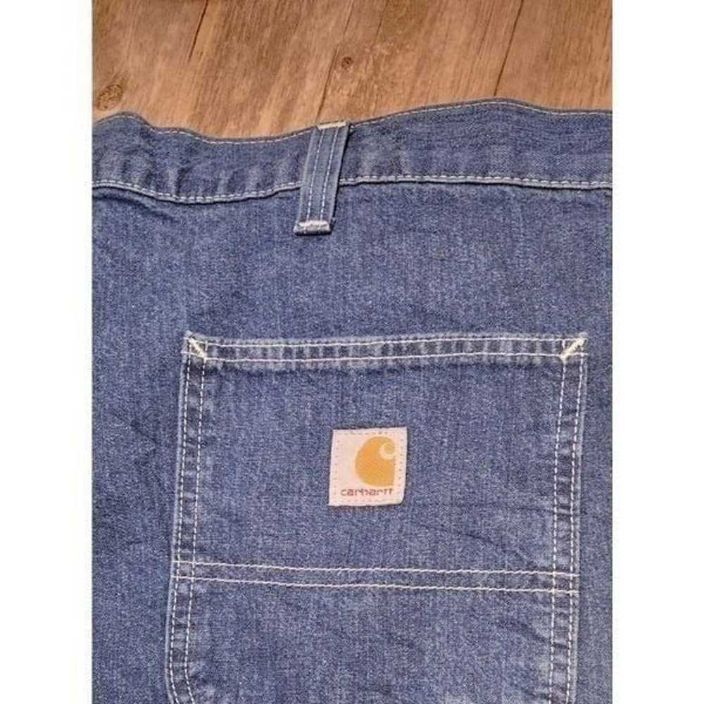 carhartt jeans big and tall size 38x36 - image 4
