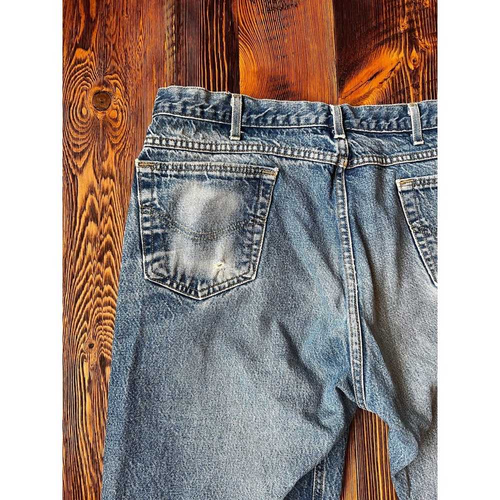 Perfectly Distressed Vintage Carhartt Denim Made … - image 9