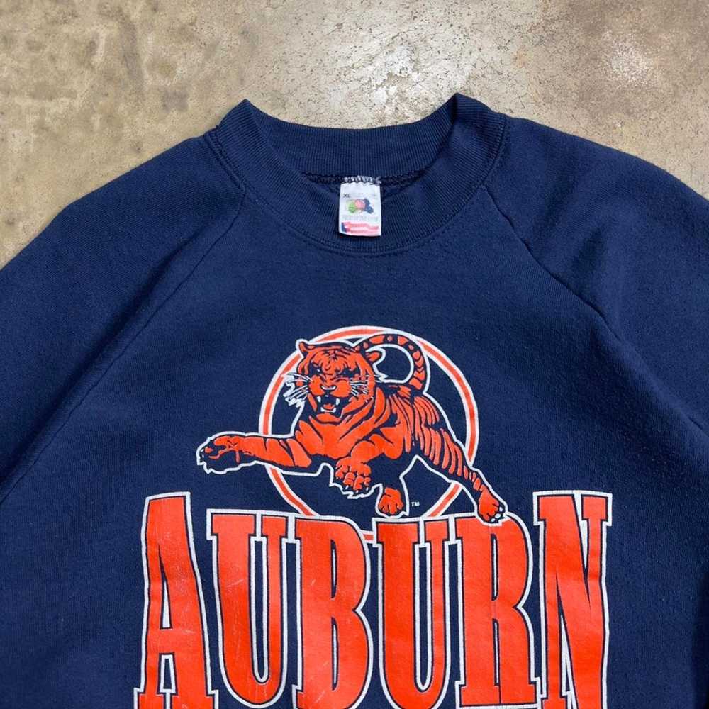 1990’s Vintage Auburn Tigers USA MADE Sweatshirt - image 3