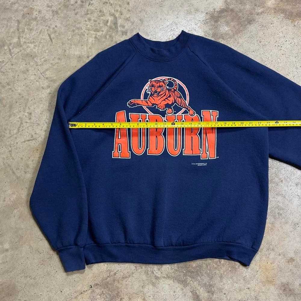 1990’s Vintage Auburn Tigers USA MADE Sweatshirt - image 4