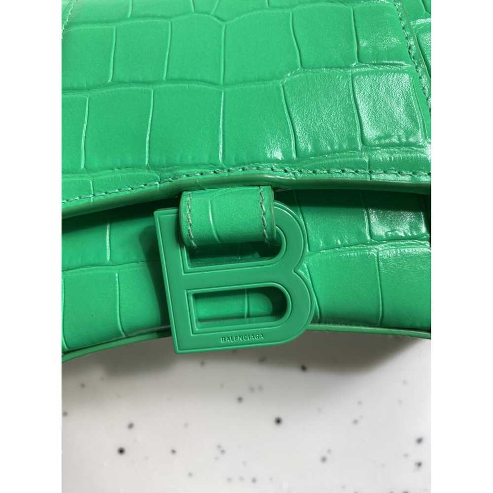 Balenciaga Hourglass leather crossbody bag - image 4