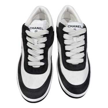 Chanel Leather low trainers