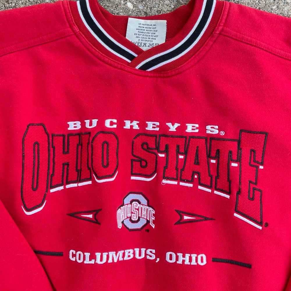 Vintage Ohio State Buckeyes Embroidered Sweatshirt - image 2