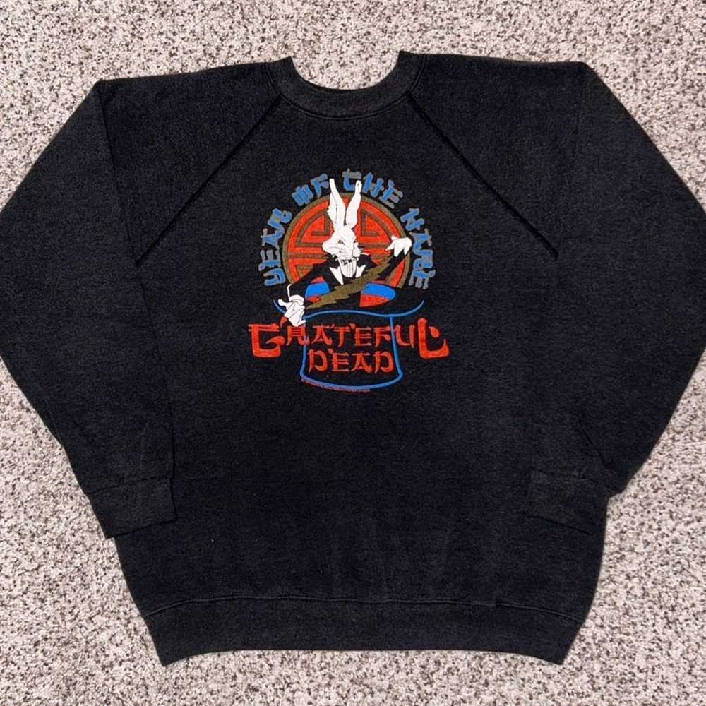 Vintage 1987 Grateful Dead Year Of The Hare Ragla… - image 10