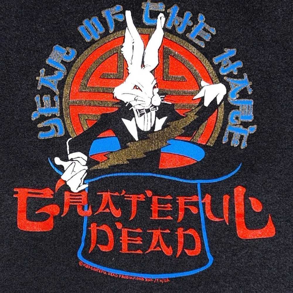 Vintage 1987 Grateful Dead Year Of The Hare Ragla… - image 2