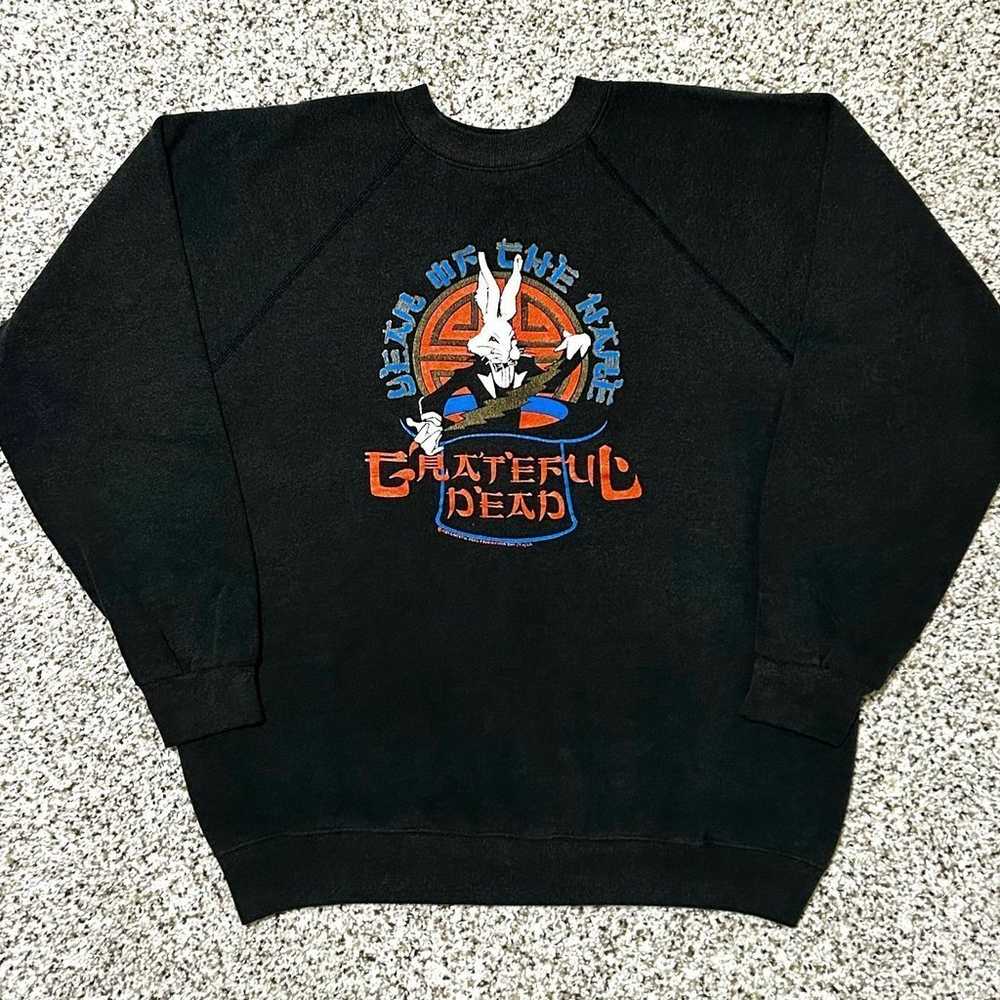 Vintage 1987 Grateful Dead Year Of The Hare Ragla… - image 7