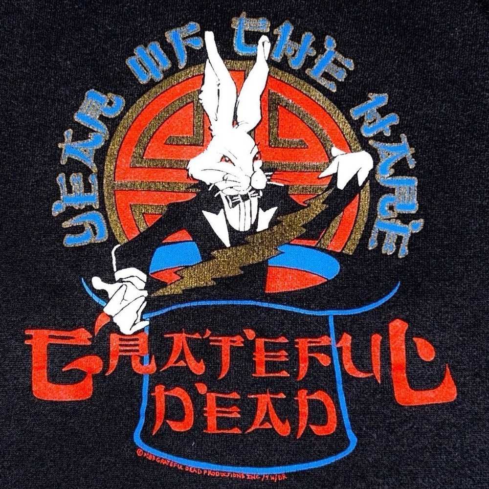 Vintage 1987 Grateful Dead Year Of The Hare Ragla… - image 8