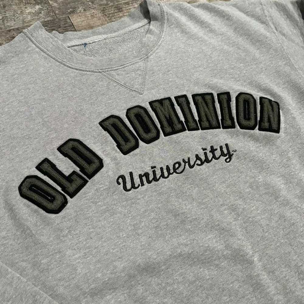 Vintage Y2K Grey Old Dominion University College … - image 2