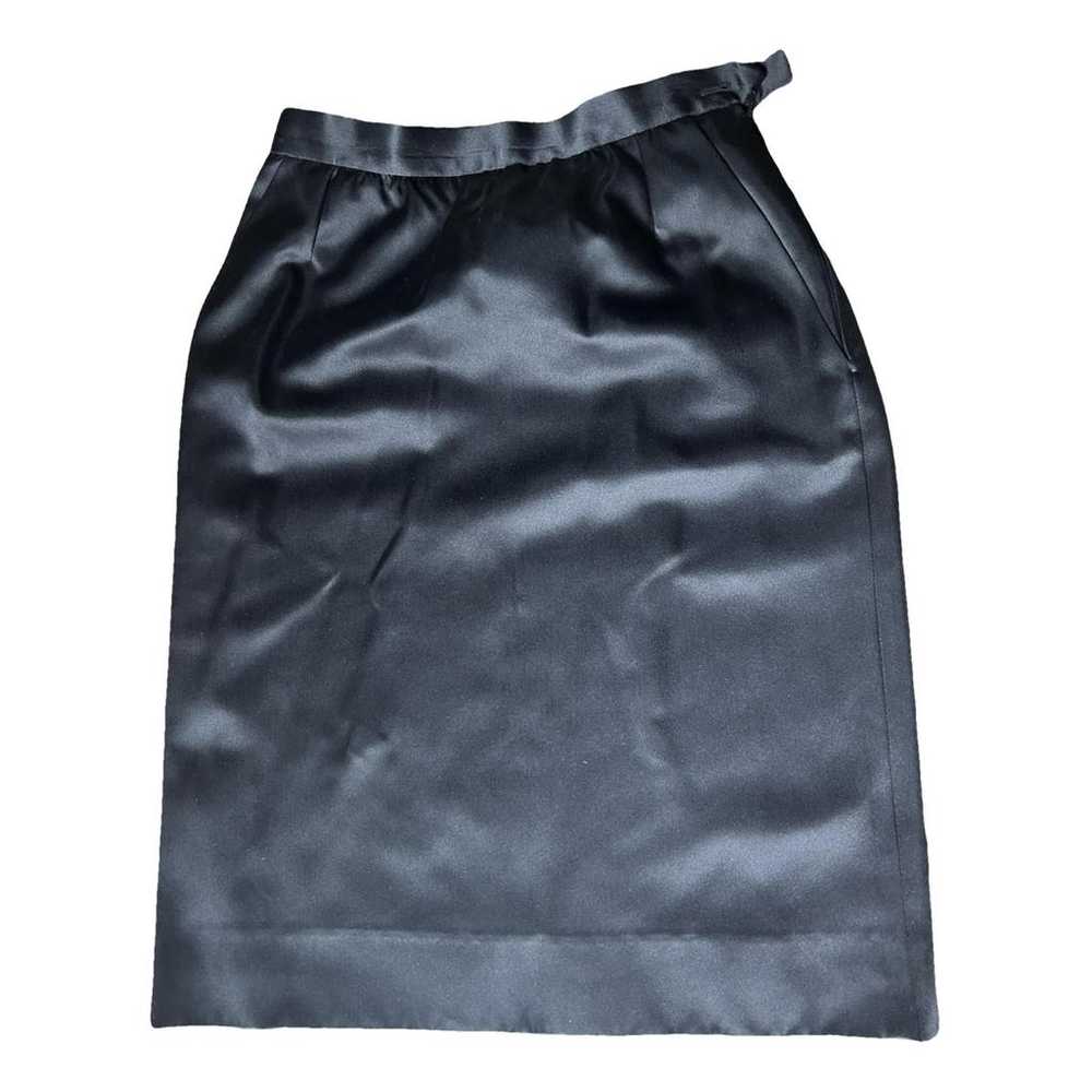 Yves Saint Laurent Silk mid-length skirt - image 1