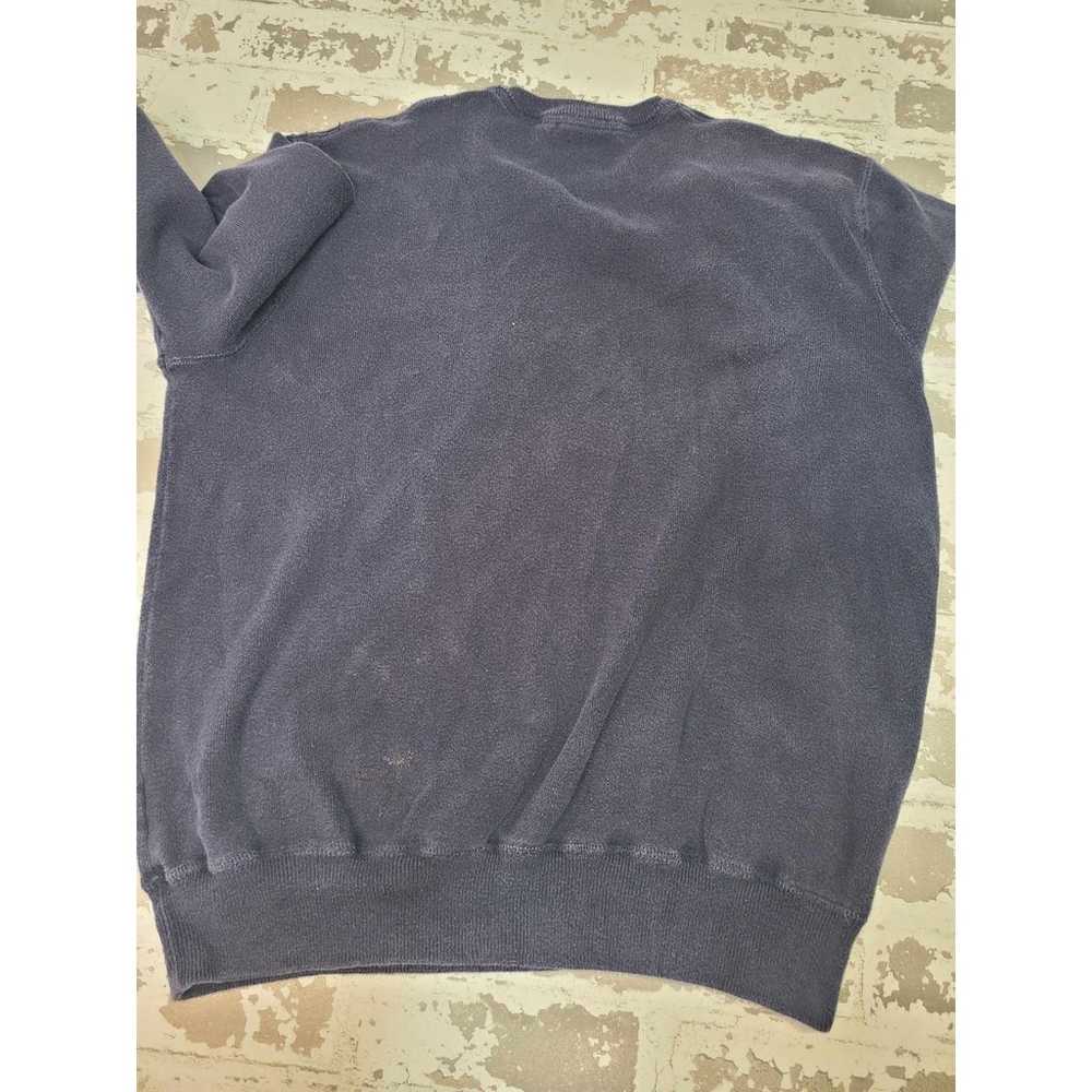2591 Vintage Polo Ralph Lauren Men's Navy Sweater… - image 2