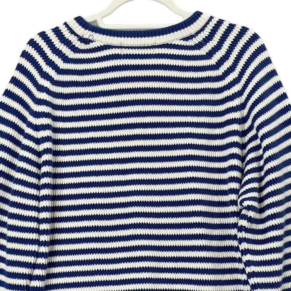 Brooks Brothers Size L Vintage Sweater Striped Na… - image 10