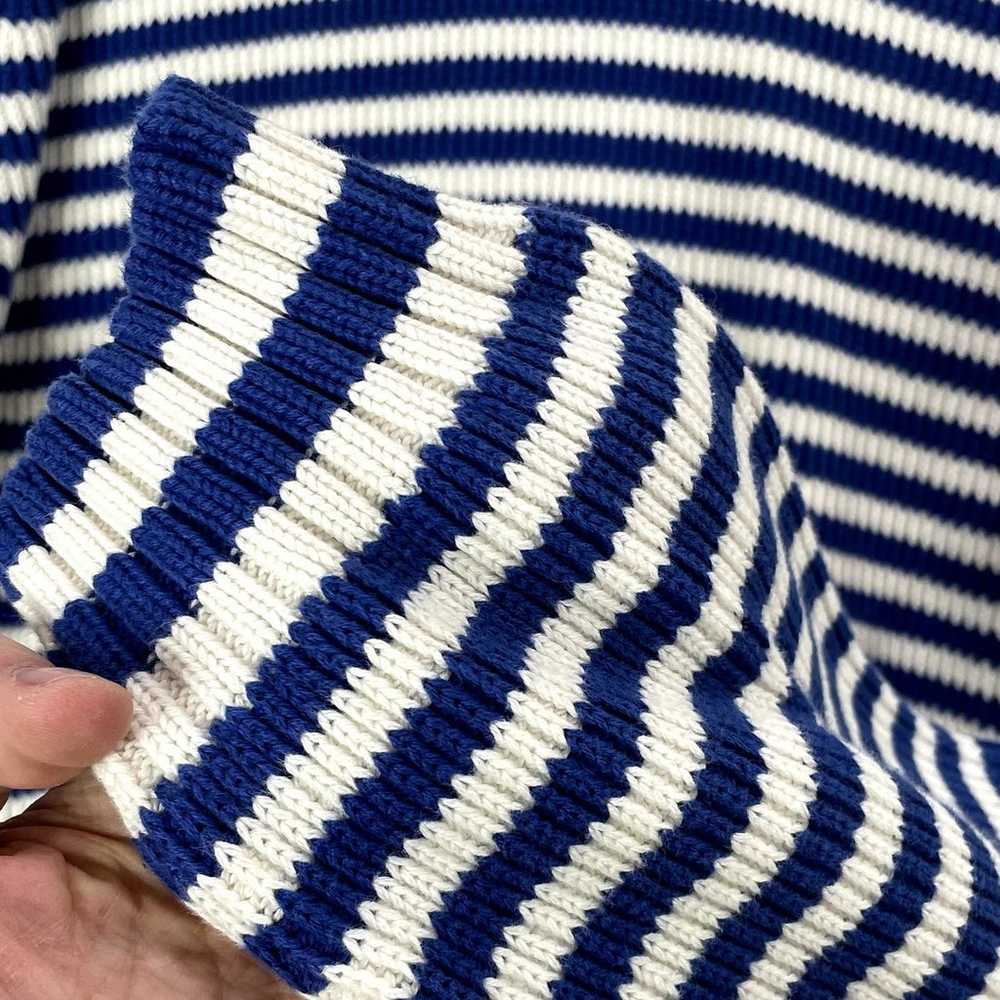 Brooks Brothers Size L Vintage Sweater Striped Na… - image 5