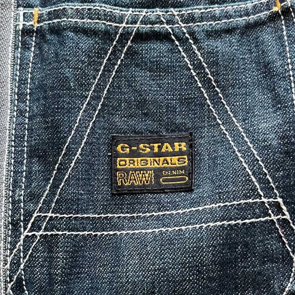 Vintage G Star Raw Men’s  Denim Jacket - image 5