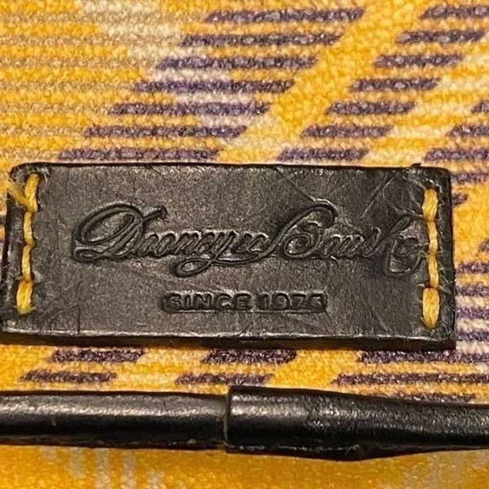 Dooney & Bourke Yellow Plaid Rare Clutch - image 7