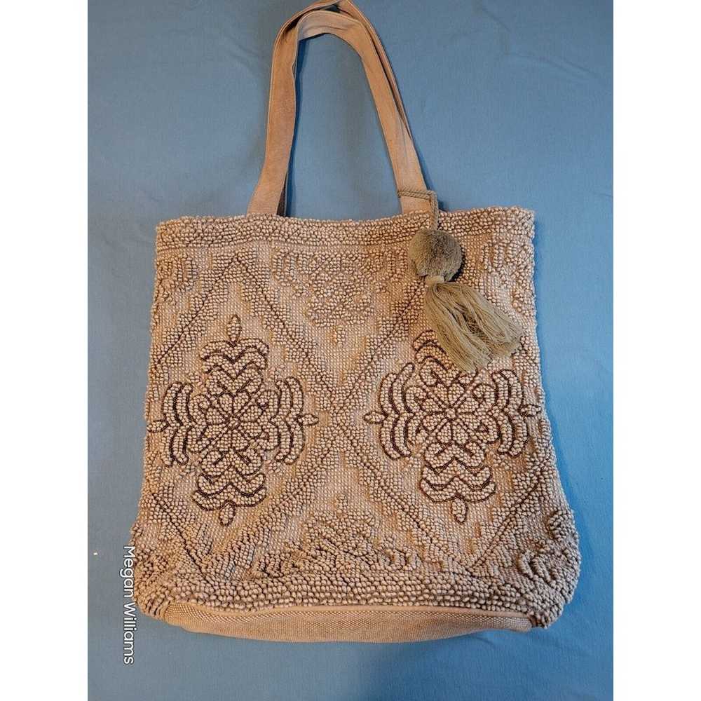 Lovestitch Beaded Day Trip Tote Bag - image 2