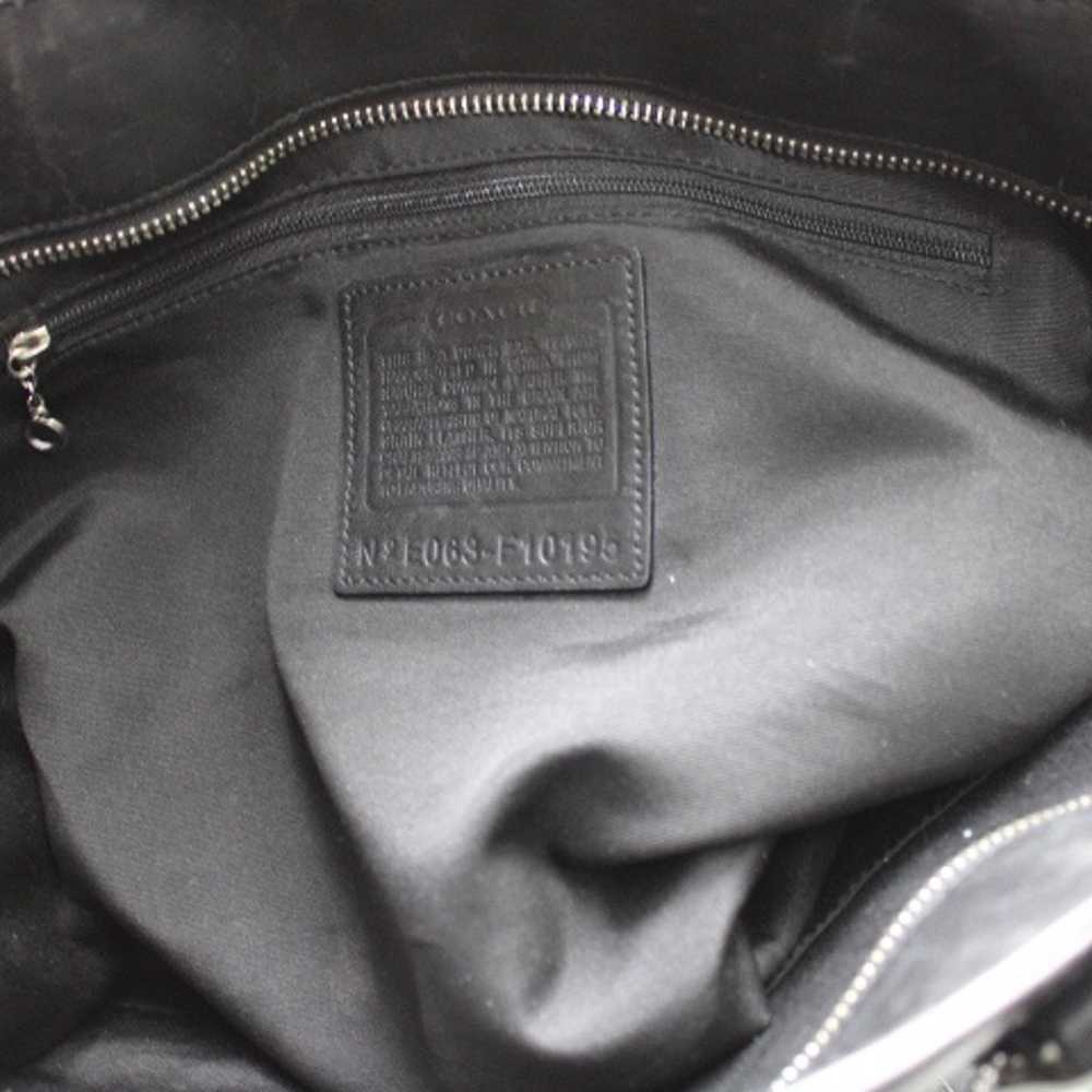 Coach leather tote bag - image 5