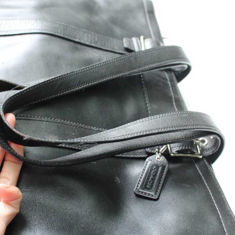 Coach leather tote bag - image 7