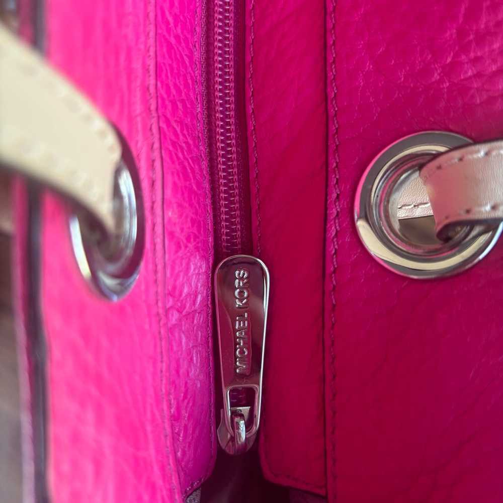 Michael Kors Bedford Tote purse pink - image 3