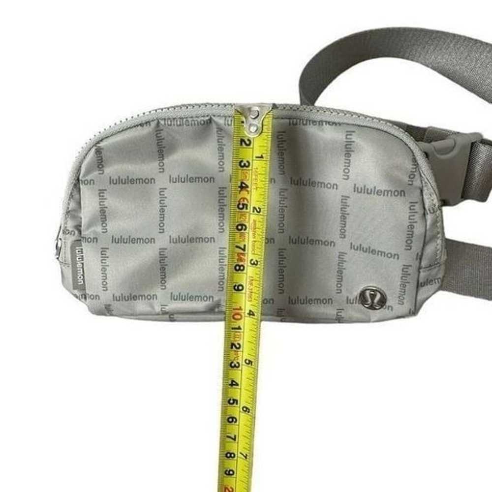 Lululemon Everywhere Belt Bag 1L Wordmark Grid Mi… - image 7