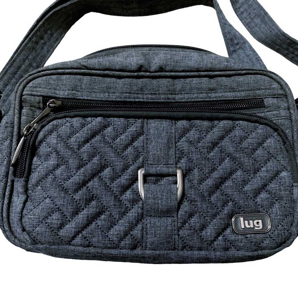 Lug Carousel Convertible Crossbody Bag in Heather… - image 2