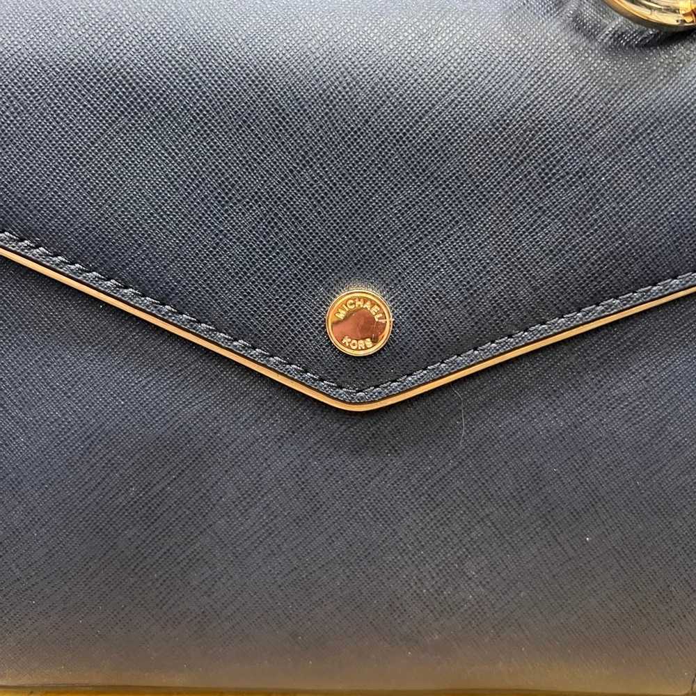 Michael Kors Rate Blue Handbag - image 3