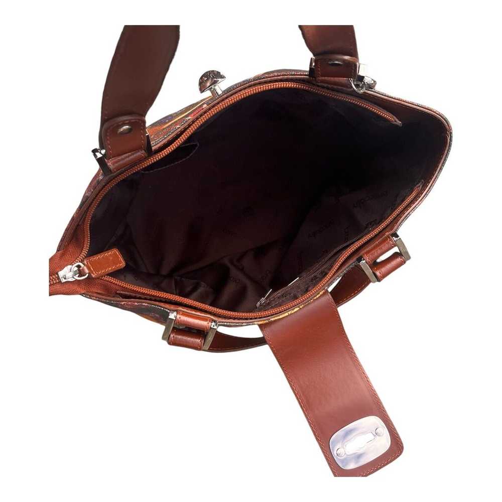 Braccialini women's Large Handbag Brown (Multicol… - image 10