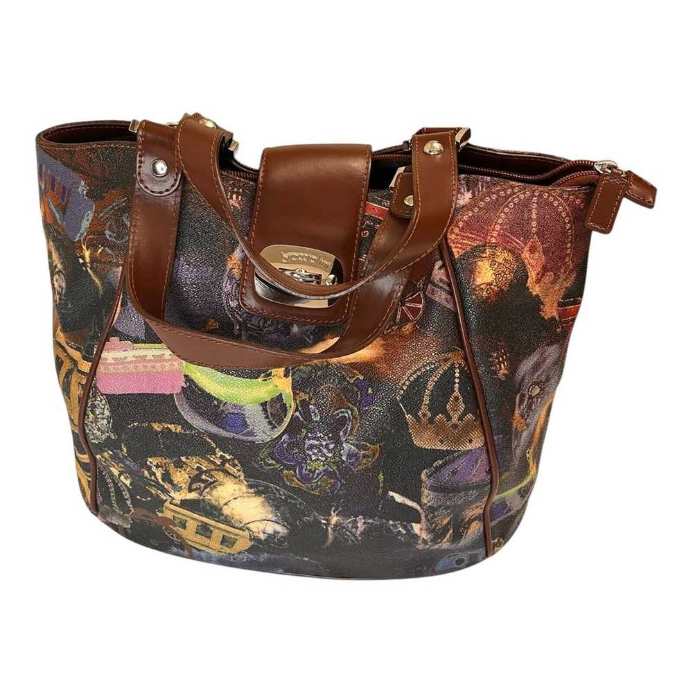 Braccialini women's Large Handbag Brown (Multicol… - image 3