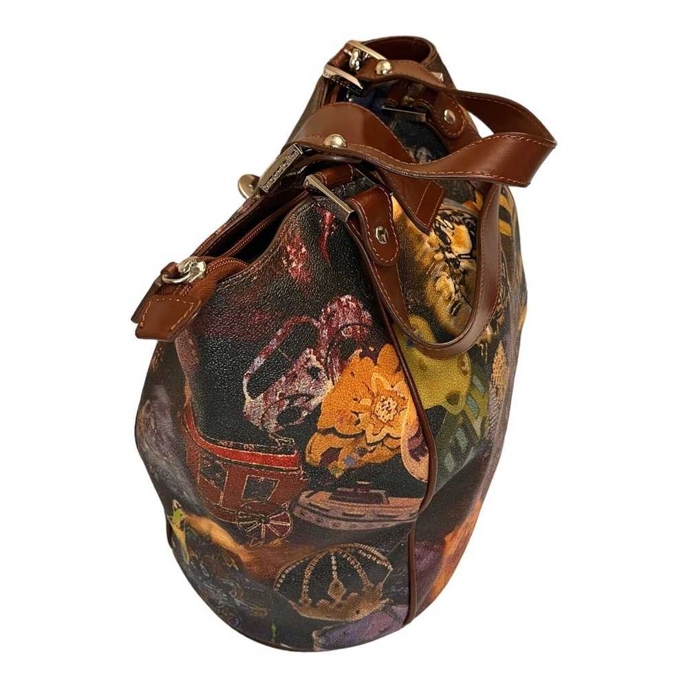Braccialini women's Large Handbag Brown (Multicol… - image 4