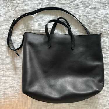 Madewell leather zip-top transport carryall