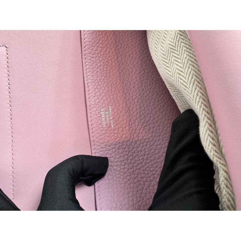 Hermès Halzan leather handbag - image 6
