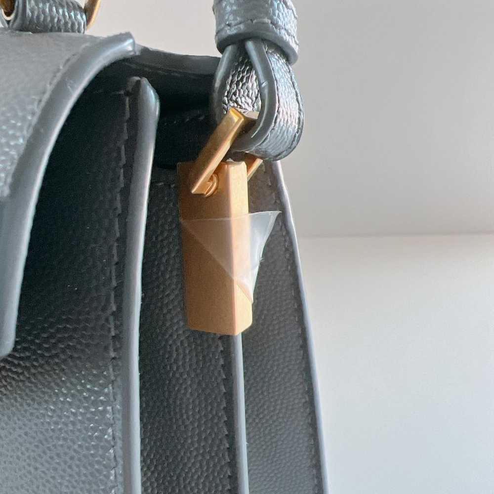 Saint Laurent Cassandra Top Handle leather handbag - image 7