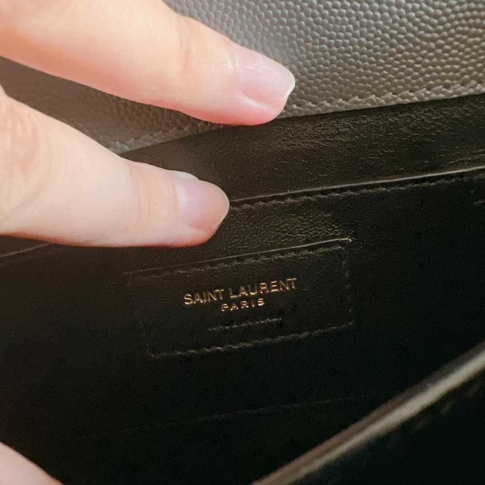 Saint Laurent Cassandra Top Handle leather handbag - image 9