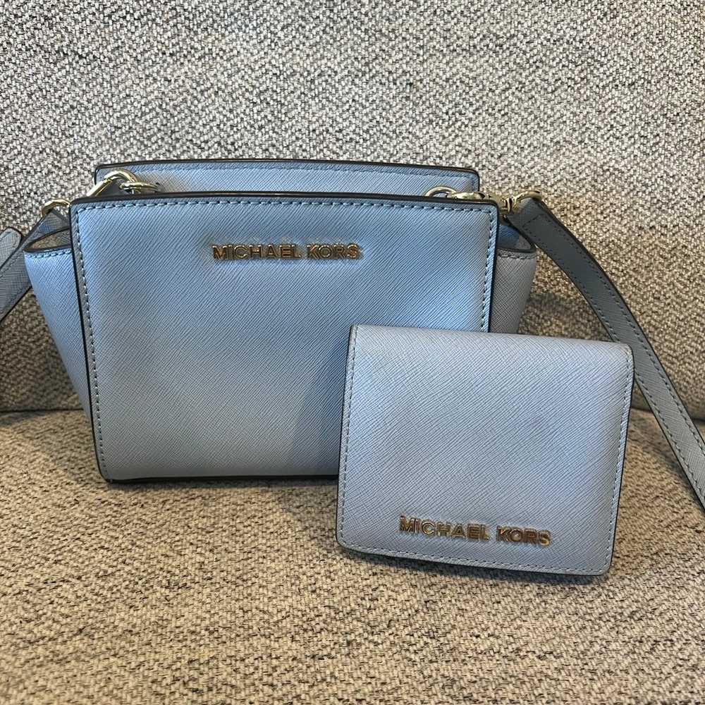 Michael Kors Crossbody and wallet - image 2