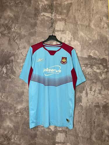 Reebok × Soccer Jersey × Vintage Vintage West Ham… - image 1