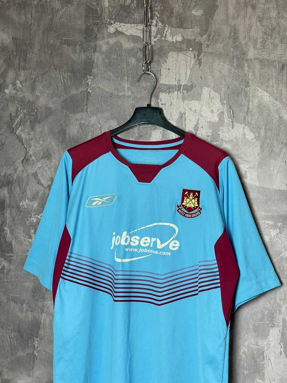 Reebok × Soccer Jersey × Vintage Vintage West Ham… - image 2