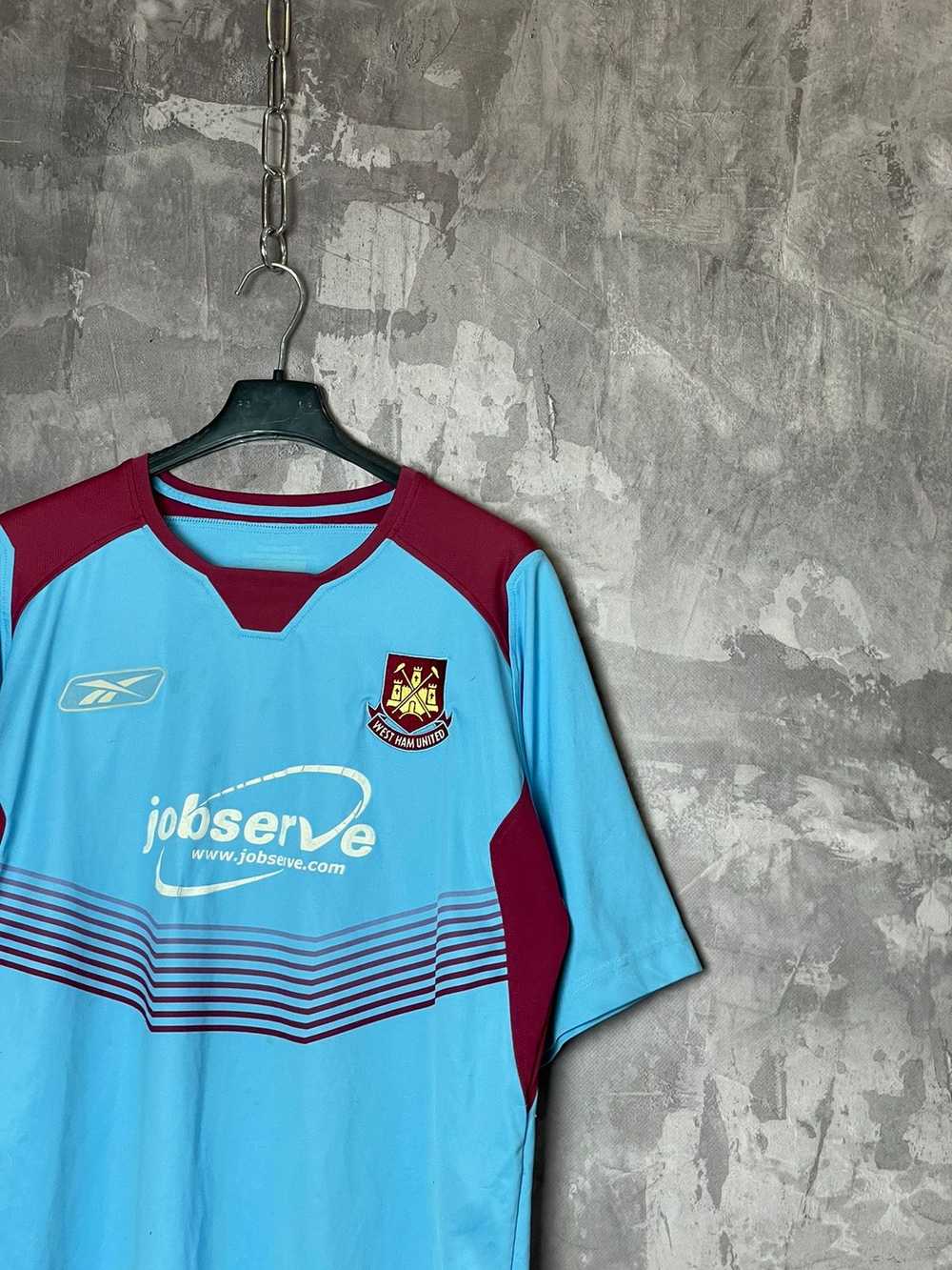 Reebok × Soccer Jersey × Vintage Vintage West Ham… - image 3