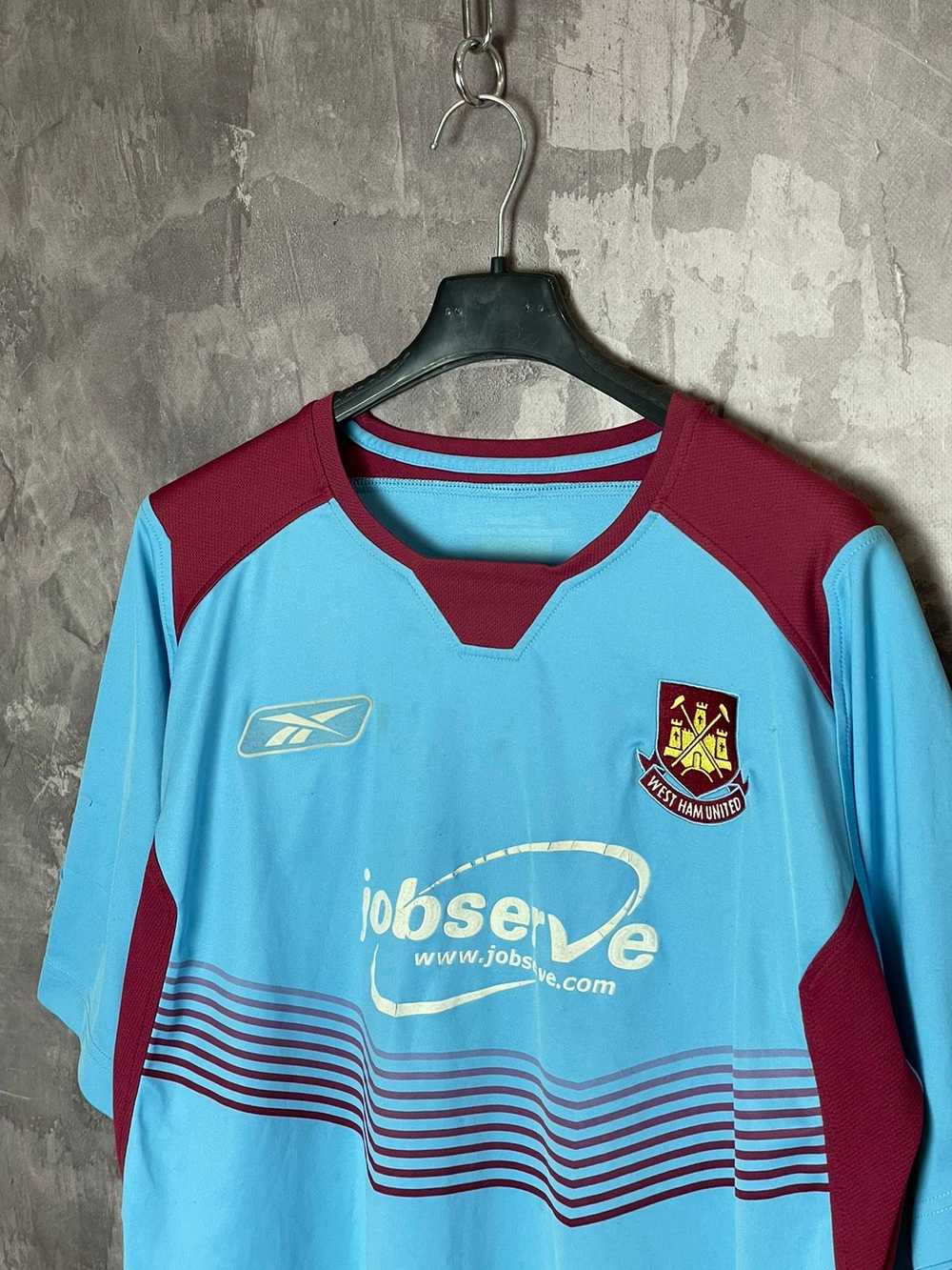 Reebok × Soccer Jersey × Vintage Vintage West Ham… - image 7