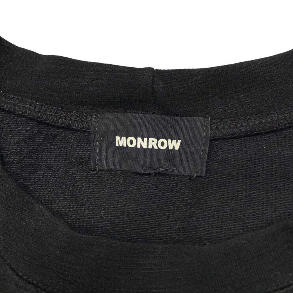 Monrow MONROW Supersoft Crew Neck Sweatshirt Swea… - image 3