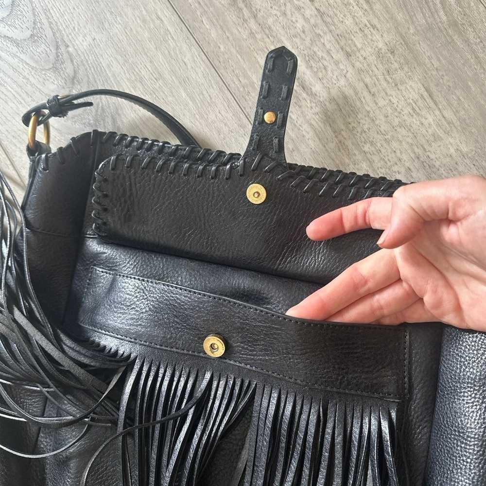 Rebecca Minkoff Leather Fringe Crossbody Bag - image 10