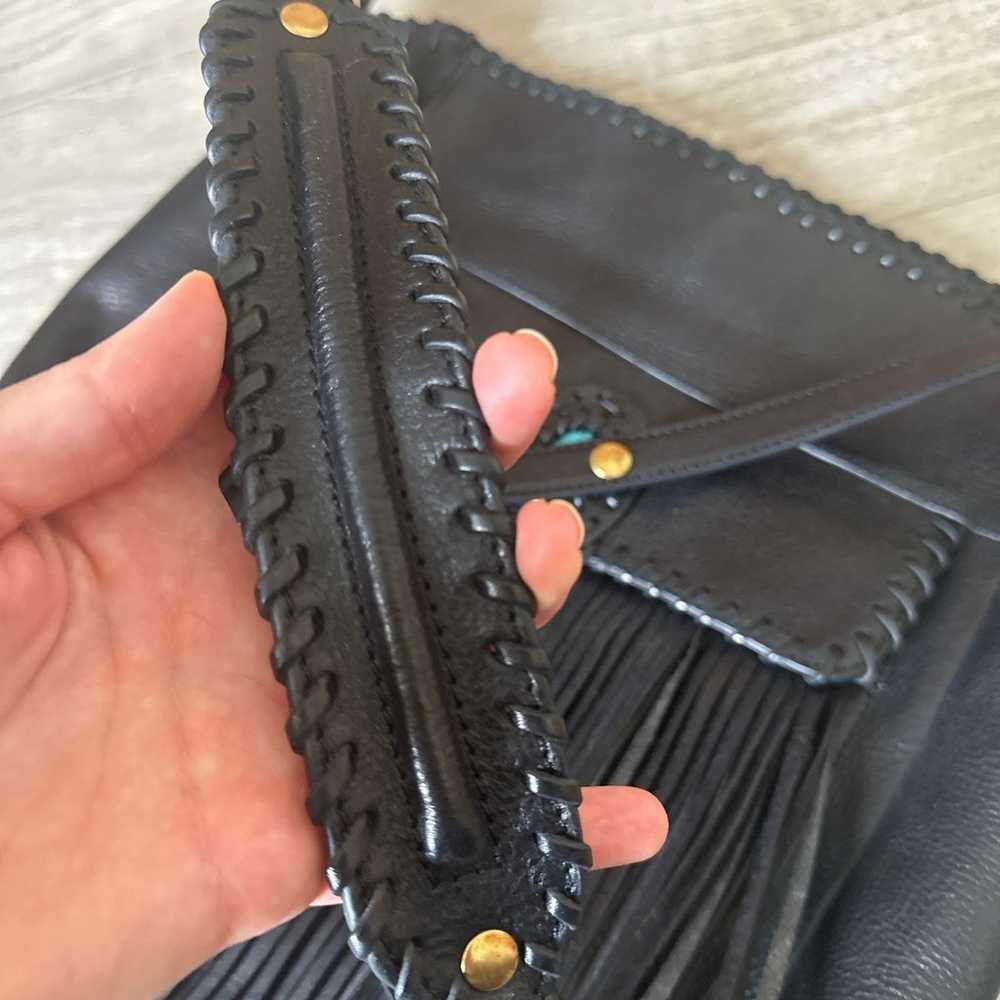 Rebecca Minkoff Leather Fringe Crossbody Bag - image 3