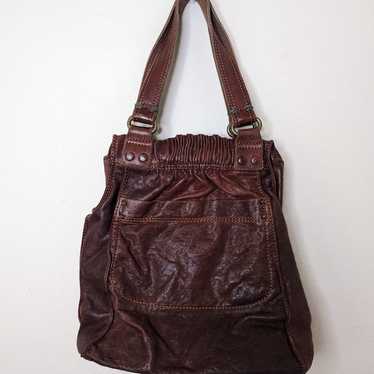 Vintage lamb leather lucky brand 90s y2k bag