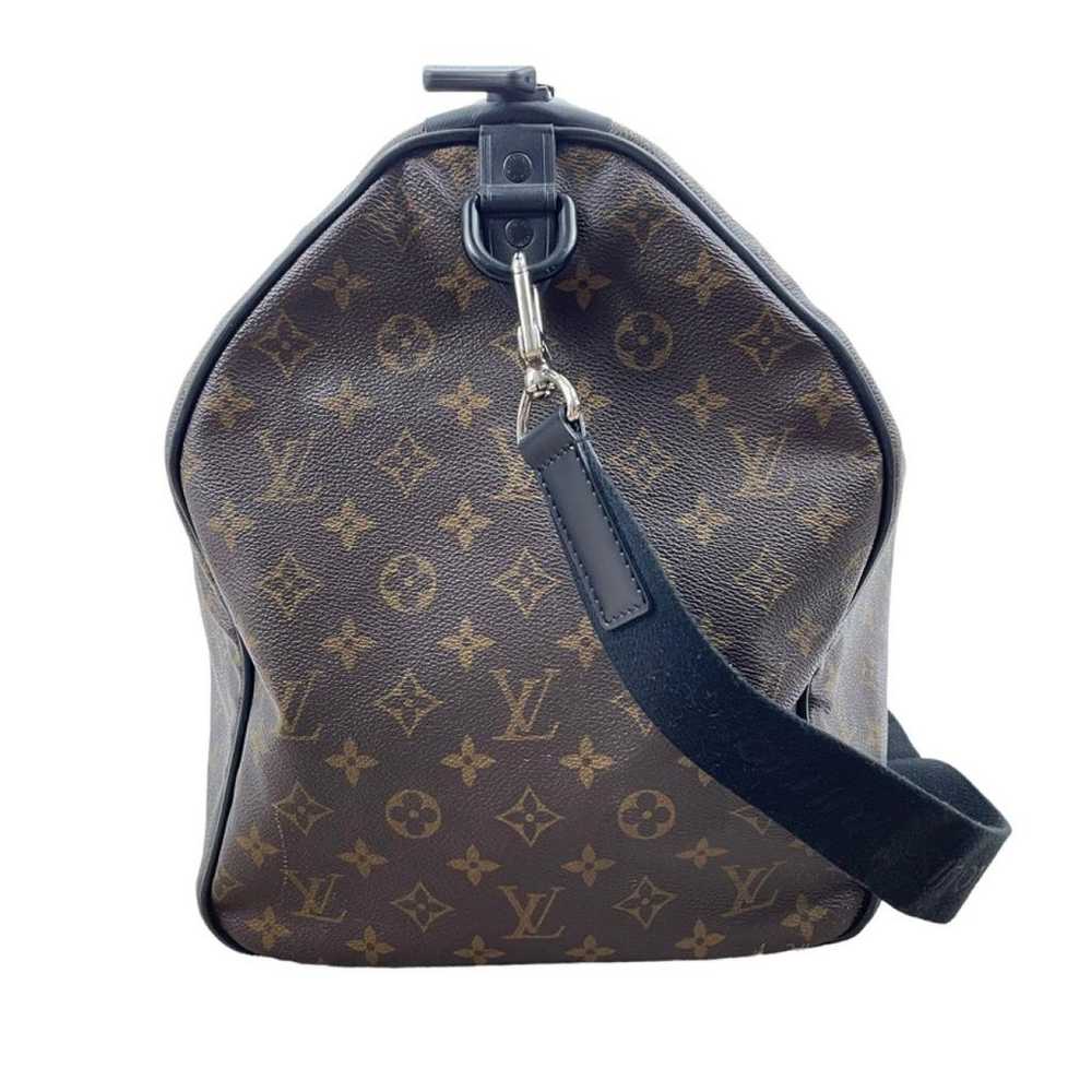 Louis Vuitton Keepall cloth travel bag - image 3