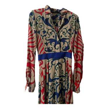 Versace Silk mid-length dress - image 1