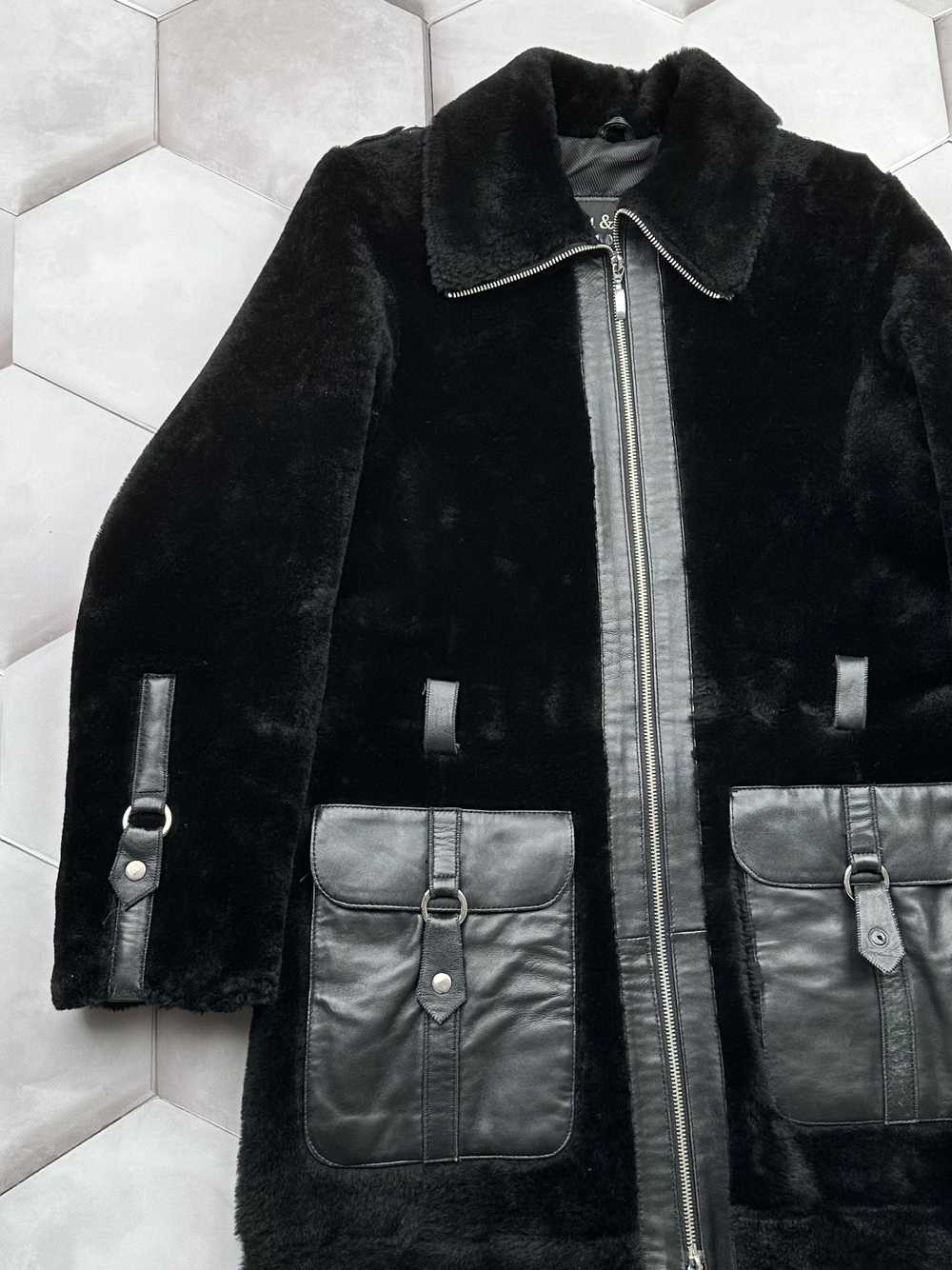Genuine Leather × Leather Jacket × Sheepskin Coat… - image 2