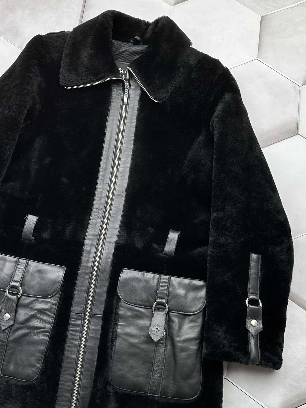 Genuine Leather × Leather Jacket × Sheepskin Coat… - image 3