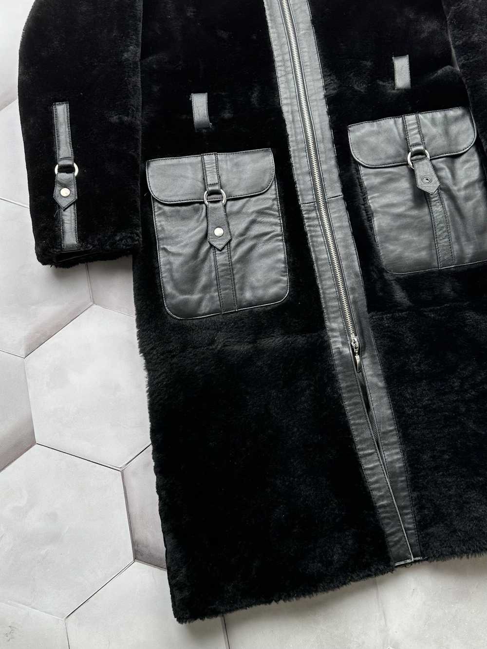 Genuine Leather × Leather Jacket × Sheepskin Coat… - image 4