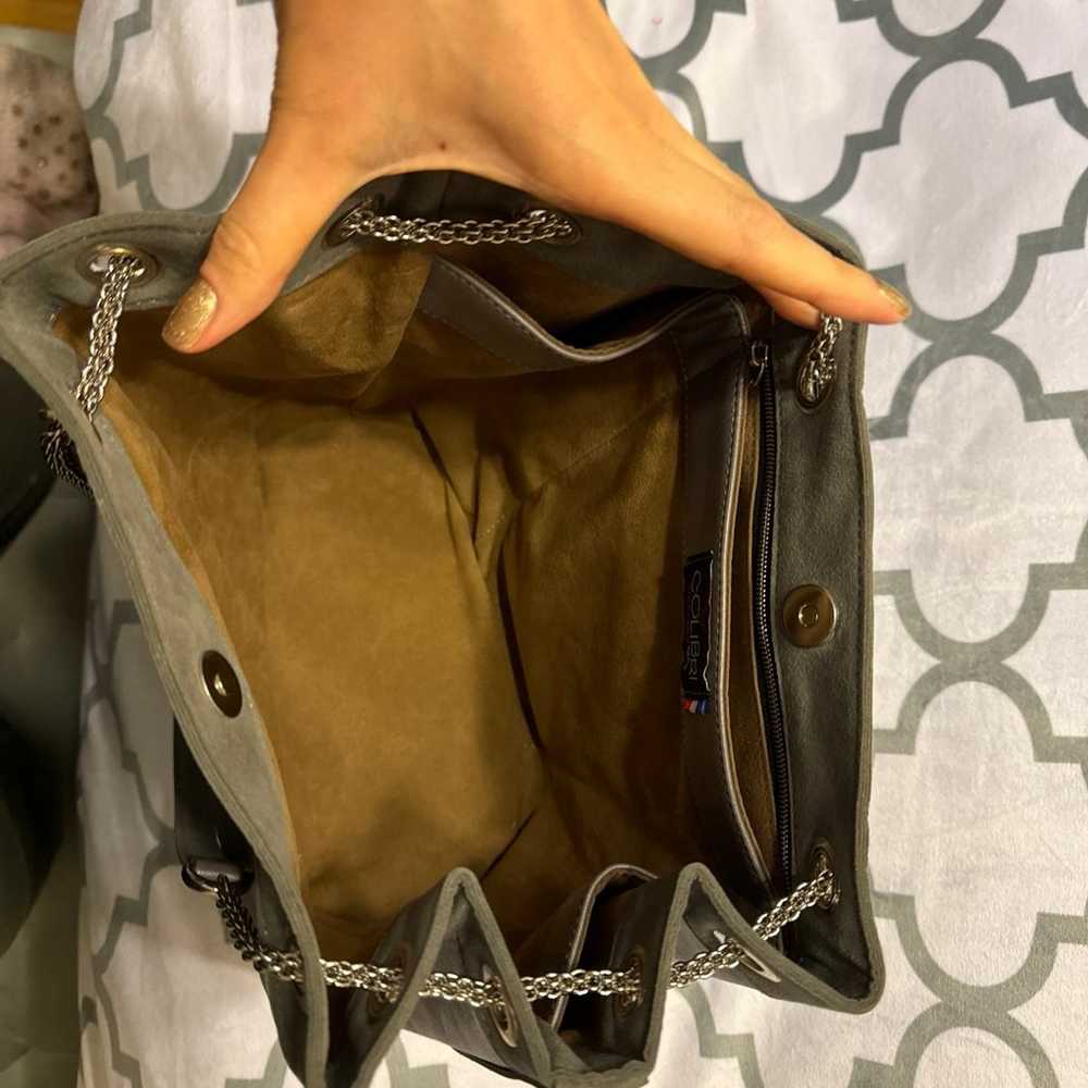 colibri vegan grey vesper bucket bag - image 5